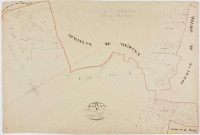 Rainans, section A, le Village, feuille 2.géomètre : Billet