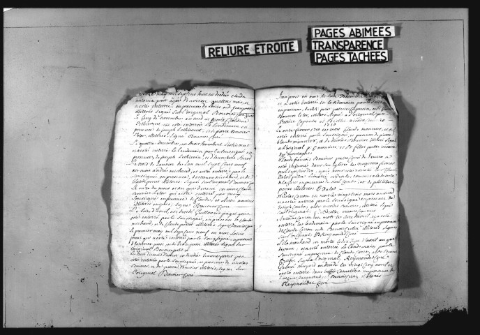 Baptêmes, mariages, sépultures.