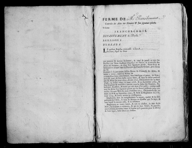 Registre du 5 janvier 1763 au 18 septembre 1764