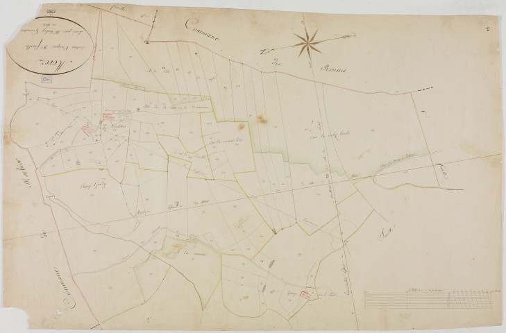 Morez, section unique, feuille 3.géomètre : Tabey