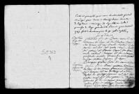 Série communale : baptêmes, mariages, sépultures 1787-1790, 1792.
