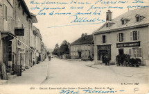 Saint-Laurent-en-Grandvaux (Jura). 1276. La grande rue, route de Morez. Paris, B.F.