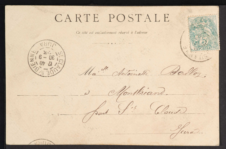 Environs de Salins-les-Bains – Source du Lizon [Nans-sous-Sainte-Anne] (1903)