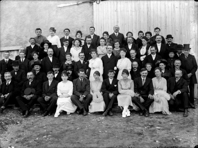 Mariage Charles Chapeau. 1920